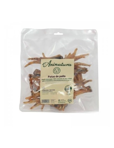 Snack Naturales para Perros de Patas de Pollo marca Aninatura